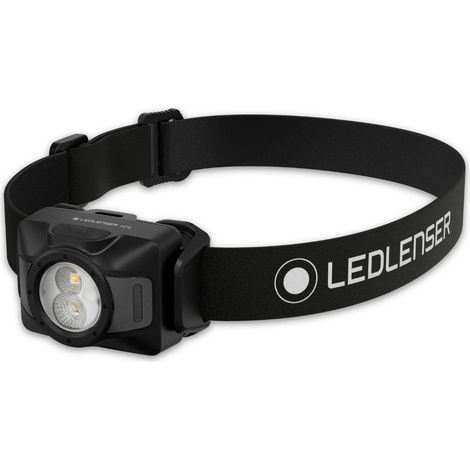 Ledlenser LED Head Torch Rechargeable Camping 450lm 110m Beam IP67 Black HF4 (1/5)