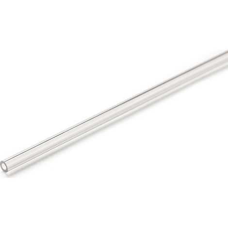 Rs Pro – Tube acrylique rond 50mm x 40mm – Longueur 1m – Incolore – Résistant à +70°C – Absorption d'eau 0% – Pour applications techniques