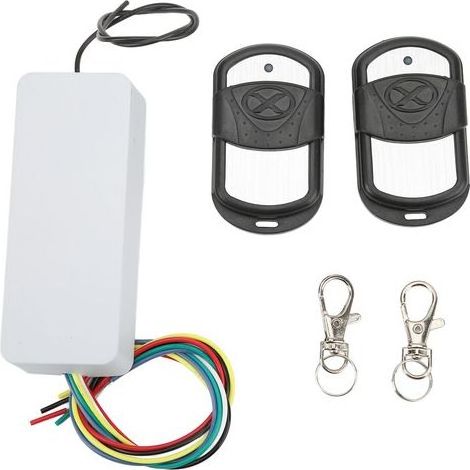 Interrupteur D'éclairage à Distance sans Fil 433 MHz avec Signal Fort, Anti-interférence, Contrôle Intelligent, Large Application, pour Portes de Garage, Rideaux électriques, etc.. (1/5)