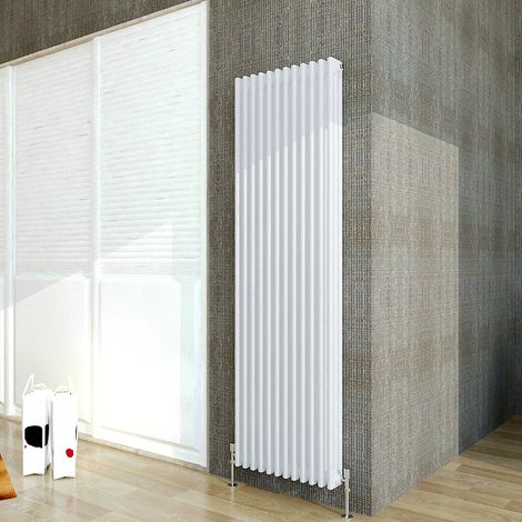 Biubiubath Traditional Cast Iron Radiator 1800x560mm 3 Column White