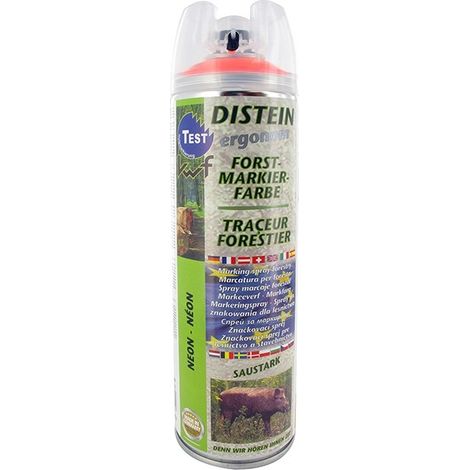 Traceur forestier fluo orange - Aérosol 500 ml