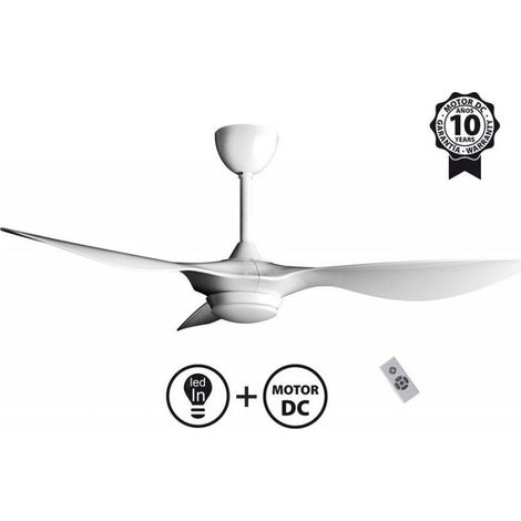Ventilateur de plafond 132 cm – 3 pales ABS – Moteur DC 35W – 6 vitesses – Wi-Fi et télécommande – HYPERSILENCE 38dB – Klassfan (1/5)