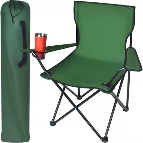 Sedia da pesca verde K23676 (1/5)