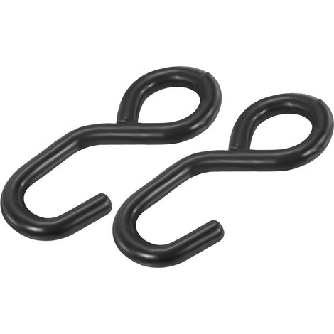 Paquet de 2 S Form Riemen Haken 25mm Description en plastique pour cintre LKW (1/5)
