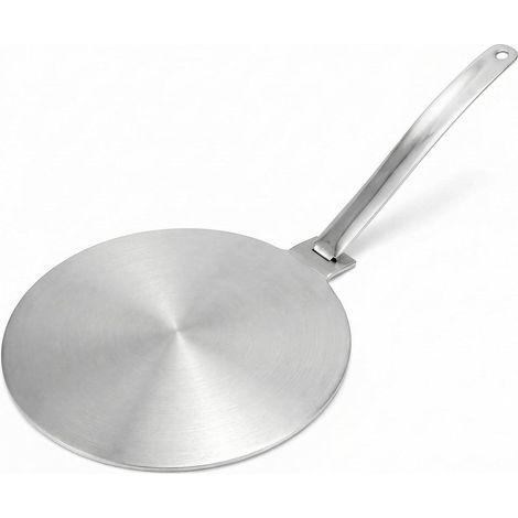 adaptateur induction plaque, plaque de diffusion de chaleur, acier inoxydable, 20CM, pour plaque à induction, cuisinière à gaz (1/5)