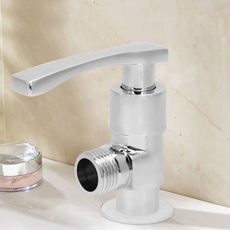 Vanne de contrôle de l'eau du robinet, vanne de robinet d'angle, accessoires de cuisine et de salle de bains (1/5)
