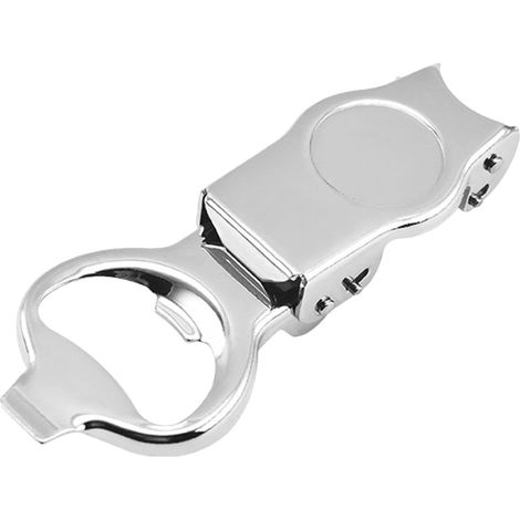 Mini ouvre-boîte - Ouvre-boîte multifonctionnel, mini ouvre-boîte de cuisine pliable, petit outil, ouvre-capsule de bouteille de bière, ouvre-boîte portable en acier inoxydable, idéal pour les pères, (1/5)