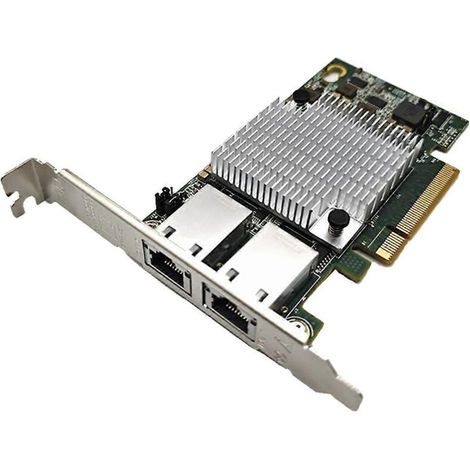 Carte réseau Ethernet 10G X540-T2 PCIE-X8 X16 Adaptateur d'extension de réseau-- (1/5)