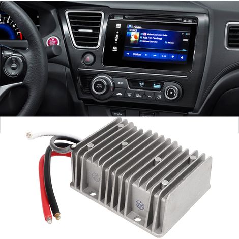 Convertisseur buck-boost automatique CC 8V-36V vers 13,8V 20A 276W régulateur buck/boost pour voiturettes de golf, voiturettes de club et éclairages LED. (1/5)