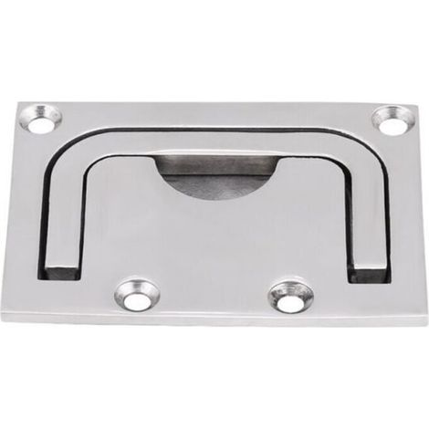 FLITI 64 x 46 cm Edelstahl-Hebegriff für Bootslukenschrank, für Marineyachten