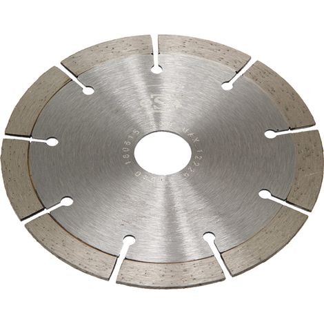 Disco de corte de diamante de 125 mm para hormigón y ladrillos (1/2)