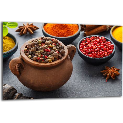 PLAQUE DE PROTECTION EN VERRE POUR CUISINIÈRE 80x52 CUISINE (1/5)