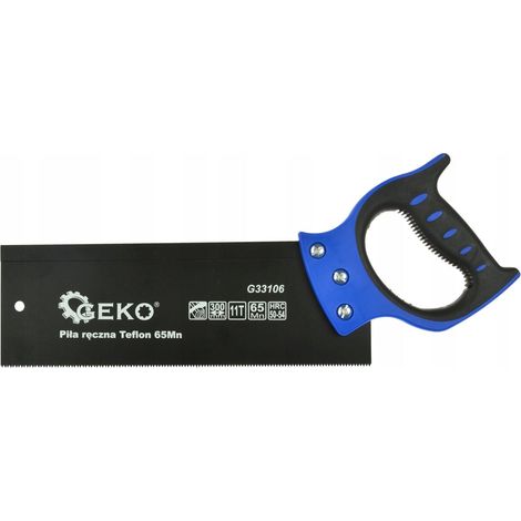Geko Sierra manual acero 300 mm hoja Teflón