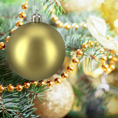 Christbaumkugeln set mattglanzendglitzer finish