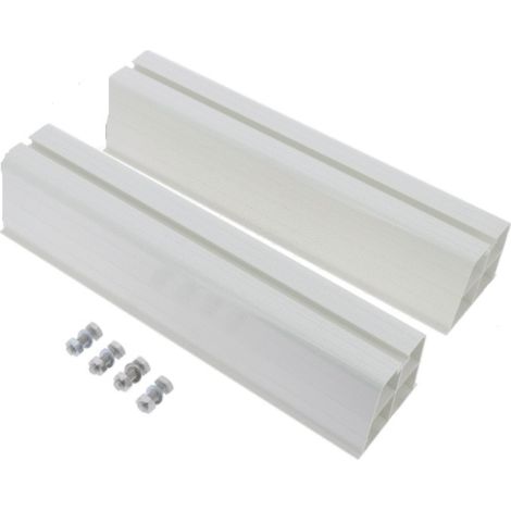 kit support de sol - en pvc - pour climatisation - 450 mm - 150 kg max - bizline 400308