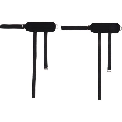 2Pièces Sangles de Cheville Réglables pour Salle de Sport, Support Confortable pour Cheville avec Anneau 4D, Hommes Femmes (1/5)
