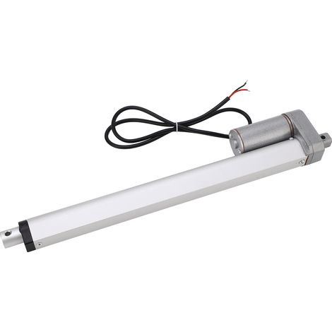 Vérin électrique linéaire 300mm course 750N moteur aluminium avec interrupteur de fin de course 24V actionneur motorisé (1/5)