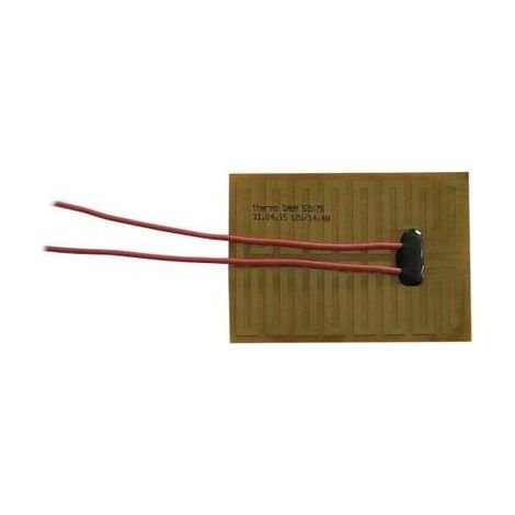 Thermo TECH Poliimmide Lamina riscaldante Autoadesivo 12 V/DC, 12 V/AC 14.4 W Tipo di protezione IPX4 (L x L) 75 mm x 5