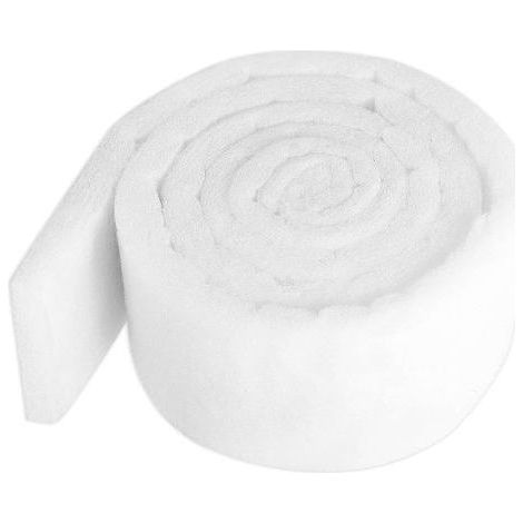 1 Rouleau Mousse filtrante, 2m Éponge filtrante biochimique, Fibre polyester dense, Pour Aquarium Bassin (1/5)