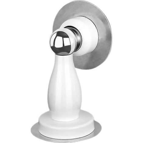 Magnetischer Türstopper, magnetischer Türriegel, Klebe- oder Schraubmontage ohne Bohren, Wandschutz, Bronze (1/5)