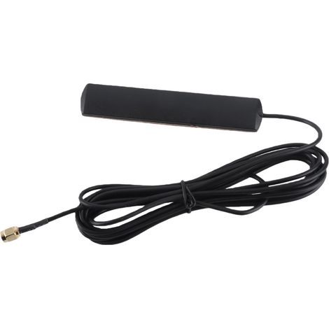Antenne TP-002 2G/3G/4G/5G à bande complète, gain élevé 8 dBi, antenne WiFi sans fil pour la maison, noire (1/5)