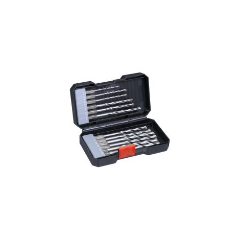 KWB Einhell 49108840 Set 12 Punte Trapano HM TCT 1/4" E6,3 Calcestruzzo Muratura (1/4)