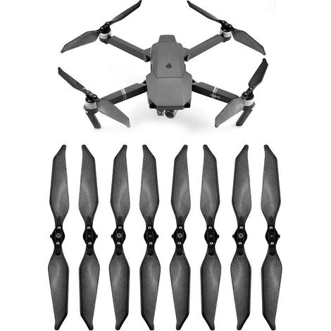 Hélices en fibre de carbone anti-déformation pour drone Mavic Pro 8331F - Accessoire - 2 paires (1/4)