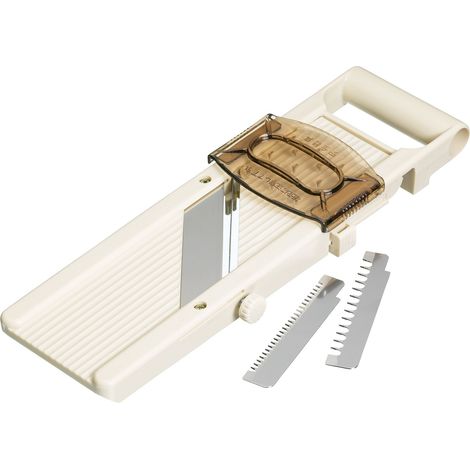 Cucina Craft JPSLICER Mandolina giapponese con 3 lame (impugnatura di sicurezza)