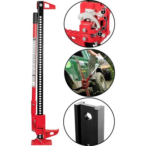 GATO DE TRINQUETE HI-LIFT ESPECIAL VEHICULOS TODO TERRENO 4X4, OFF ROAD Y SUV FARM JACK (1/5)