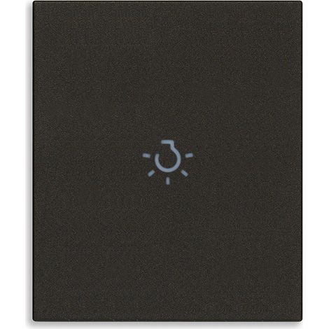 VIMAR - 31000A.2LG Tasto 2M assiale simbolo luce nero