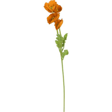 Künstliche Blumen, dekorativ, naturgetreu und elegant aussehend, künstliche Blumen für Zuhause, Wohnzimmer, Hochzeiten, orange-gelb (1/5)
