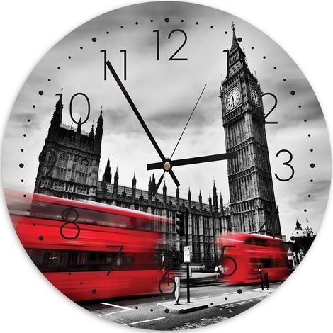 Orologio da parete, Nel cuore di Londra - 40x40 (1/5)