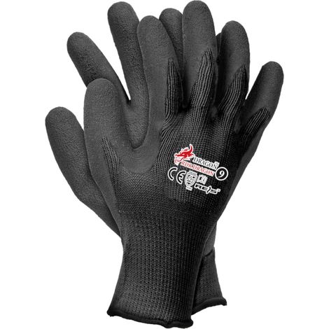 DRAGON 7 GUMMIBESCHICHTETE STRICKHANDSCHUHE - 12 PAAR - REK RWD7 (1/2)