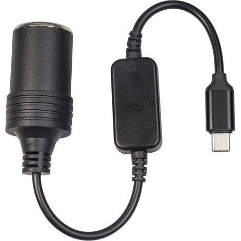 USB A Male to Female Cigarette Lighter Cable Converter 12V, Car Female Converter, Car Cigarette Lighter Socket For GPS E-Dog