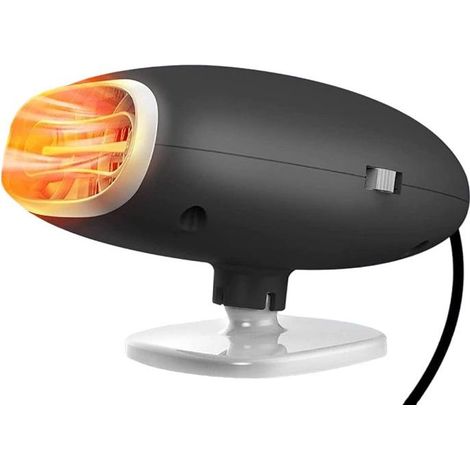 Aeroterma auto 2in1, Iongziming, Functie incalzire/racire, 12V, 150W, Negru (1/5)