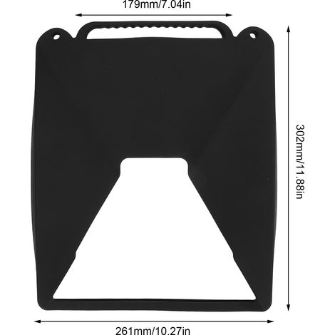 Ortviai Housse de protection en silicone pour antenne satellite mini Starlink ZY-85, noire, résistante aux chocs et aux intempéries (1/4)