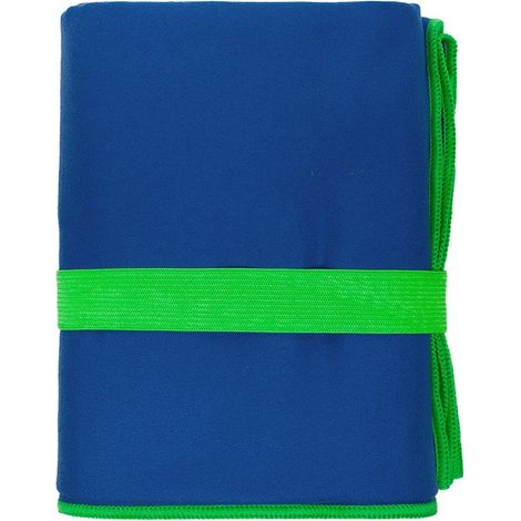 Asciugamano in microfibra ad asciugatura rapida 80x130 FITNESS Blu (1/5)
