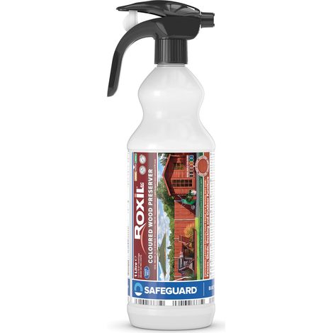 Roxil Wood Stain Preserver (1L Spray Red Cedar) (1/3)