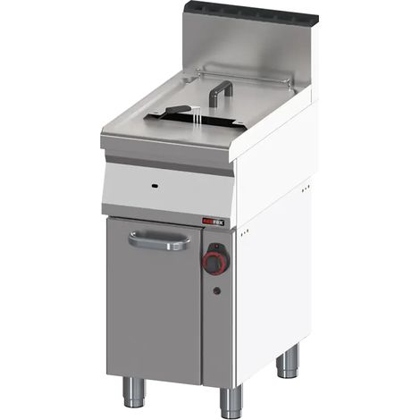 Friteuse à gaz 0,8 kW/l, 15 l avec soubassement REDFOX - FE 70/40 G - REDFOX
