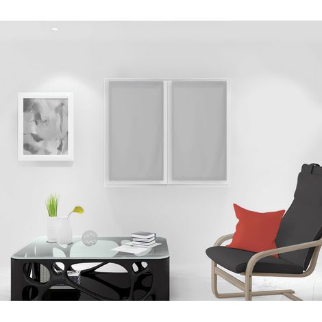 Dolly Brise bise, Gris, par Soleil d'ocre - 45 x 90 cm