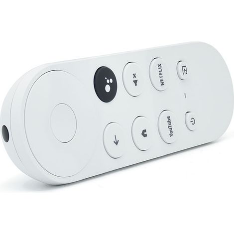 Télécommande vocale de remplacement pour Google Chromecast 4K Snow Streaming Player (compatible avec les modèles G9N9N, GA01409, GA01919, GA01920, GA01923, GA02463 et GA02464)
