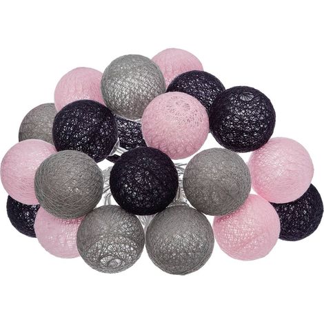 Guirlande Led Secteur 20 Boules Assortiments D 6 Box - Atmosphera créateur d'intérieur