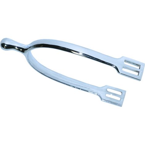 Speroni inglesi da bambino in nichel antiossidante con gambo a goccia 15 mm