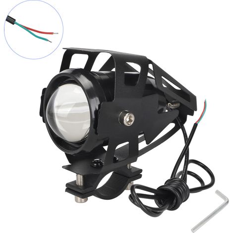 LED headlights for motorcycles, exterior headlights for U5 electric scooters, motorcycle headlights, modified vehicle lights, turn signal lights. (1/5)