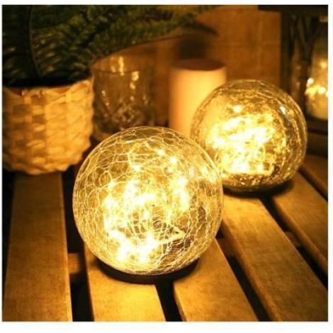 Lanterne solaire - Non spécifié - Lampe de jardin - Blanc chaud - LED - Étanche Label (1/4)