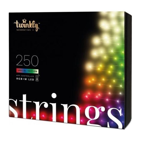 Luces navideñas inteligentes Twinkly 250 RGB+W de 20 m