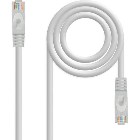 Latiguillo Rj45 Cat6a Utp Cu Lszh 1,5m Gris Nanocable 10.20.1801-l150 (1/3)
