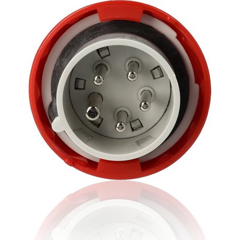 GEWISS GW60031H - Spina mobile HP, IP67, 3P+N+T 16A 400V 6H