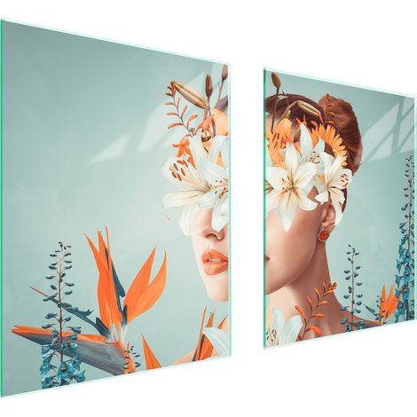 GLASSCHUTZPLATTE FÜR HERD 85x52 FRAUEN (1/5)