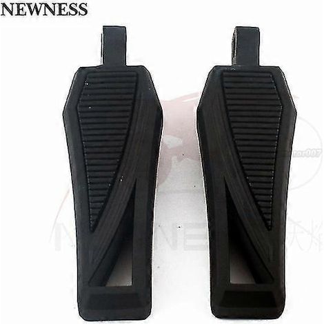 Motorrad-Fußrasten, Highway-Fußrasten, Metall-Fußrasten, Pedal-Fußstützen für Harley Iron XL 883 1200 Touring Custom Dyna Softail 10 mm – Typ 3, Schwarz (1/5)